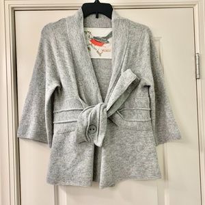 Anthropologie "Robin" Oragami Crisscross Sweater S